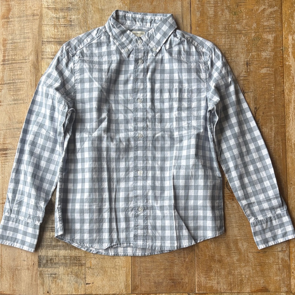 Crewcuts Boys Checkered Shirt size 10